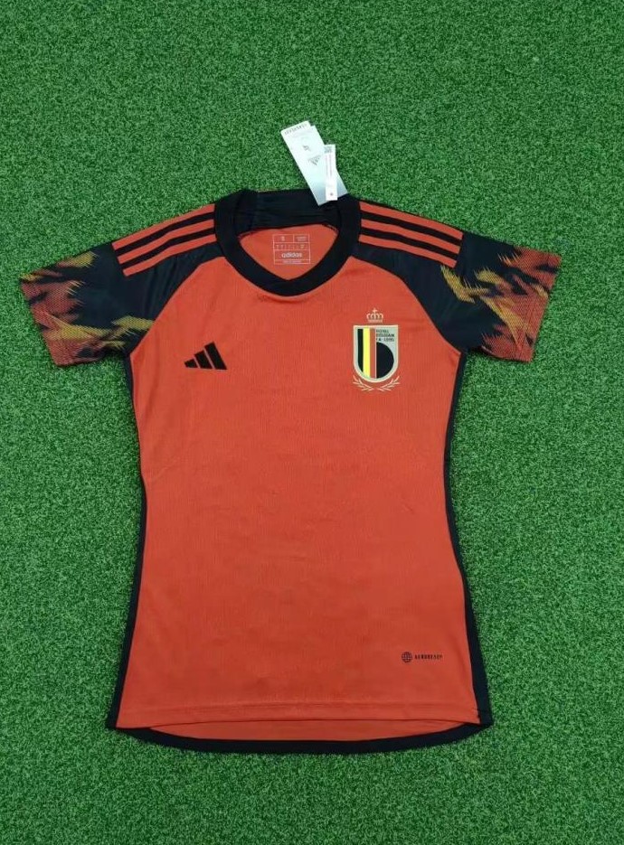 AAA Quality Belgium Woman 2022 World Cup Home Jersey